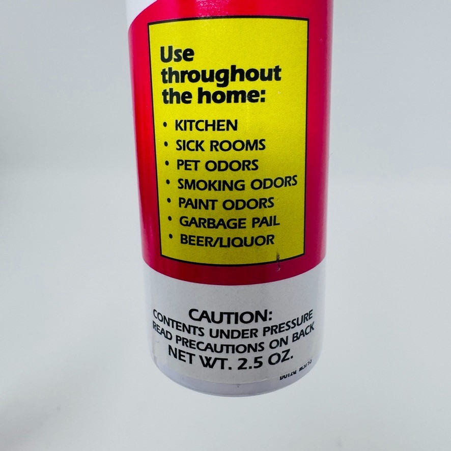LOT 2 – Odors Away Concentrated Odor Eliminator Aerosol Spray 2.5 oz NEW