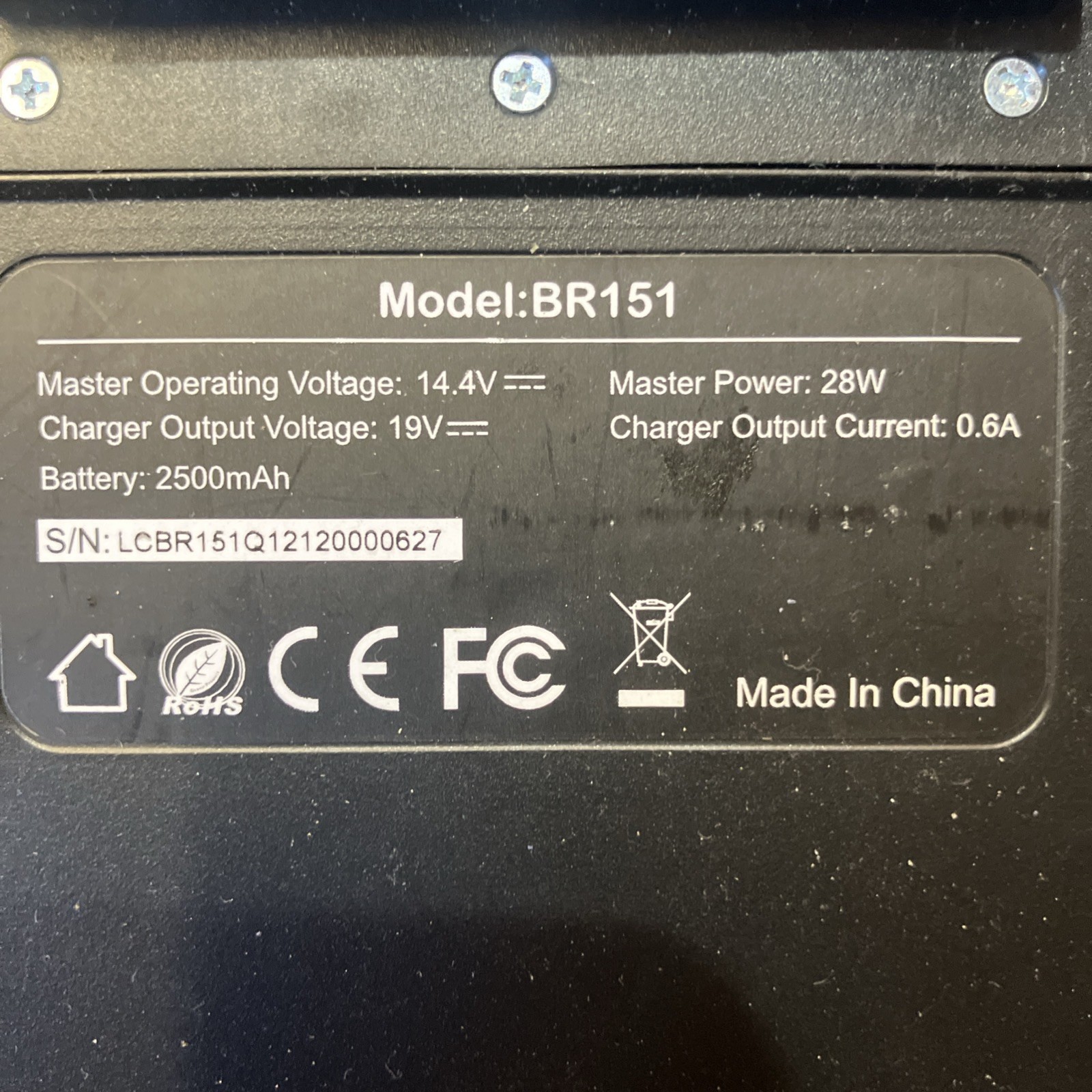 MAMNV BR151 Robot Vacuum and Mop part, Motor of the Right and Left Side Brushes