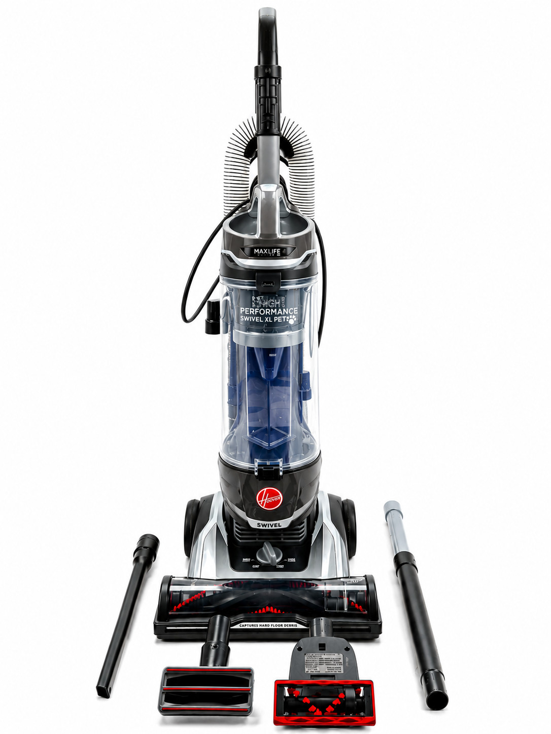 Hoover UH75260V Swivel XL Pet Bagless Upright Vacuum Cleaner HEPA New Open Box