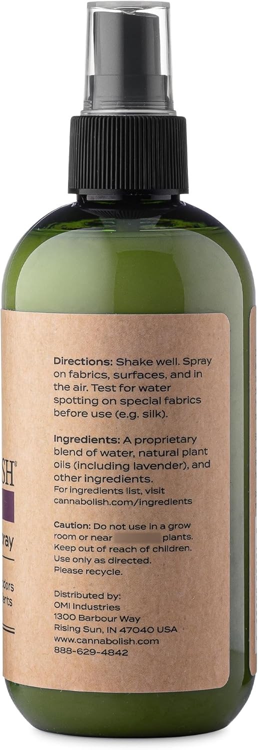 Lavender Smoke Odor Eliminator Spray & Air Freshener 8 Fl. Oz Natural Ingredient