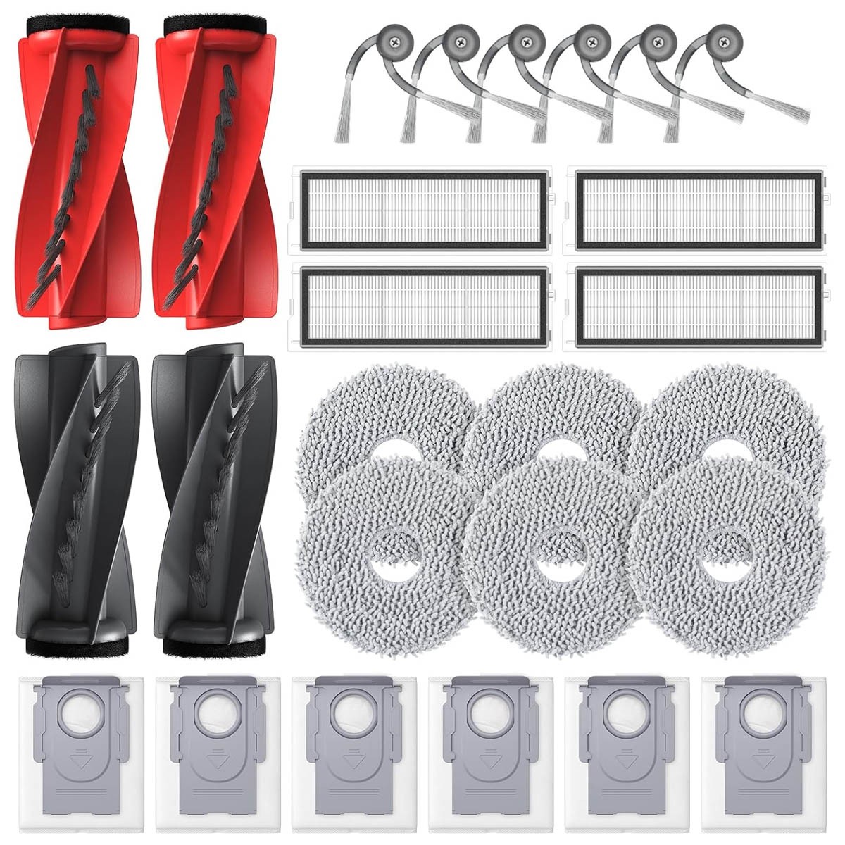 Side Brush Compatible with Roborock Qrevo S5V, Curv, Edge, Edge S5A, Curv S5X
