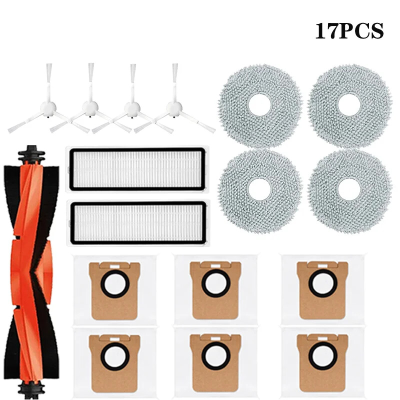 For Xiaomi Robot Vacuum X20 + / X20 Plus Parts Main Side Brush Hepa Filter Mop