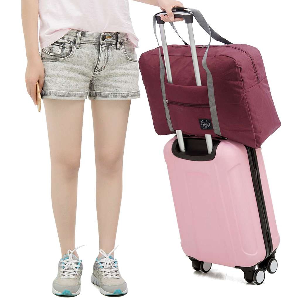 1/2pcs Large Capacity Waterproof Foldable Duffle Bag Travel Luggage Storage Bags