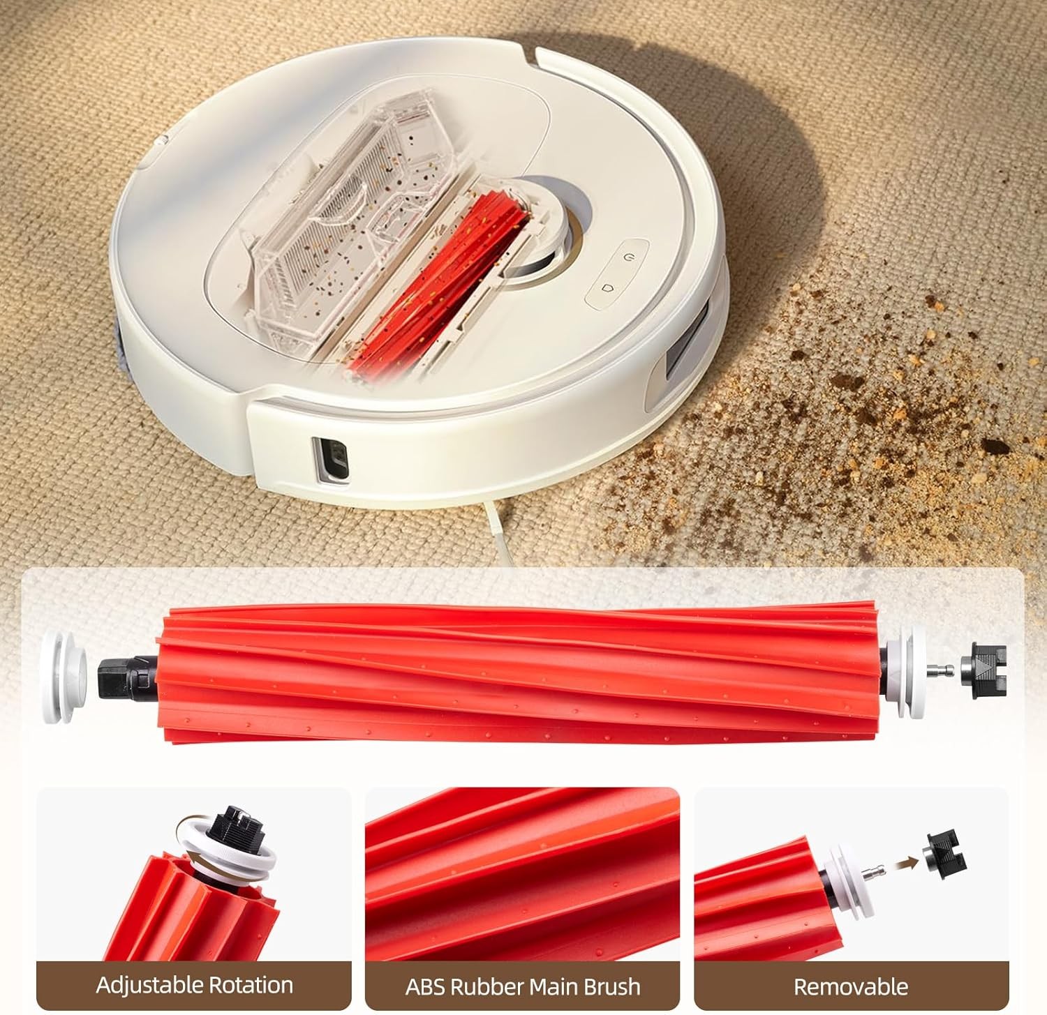26 Pack Accessories for Roborock Qrevo S Qrevo Pro Qrevo Plus Qrevo Maxv Vacuum