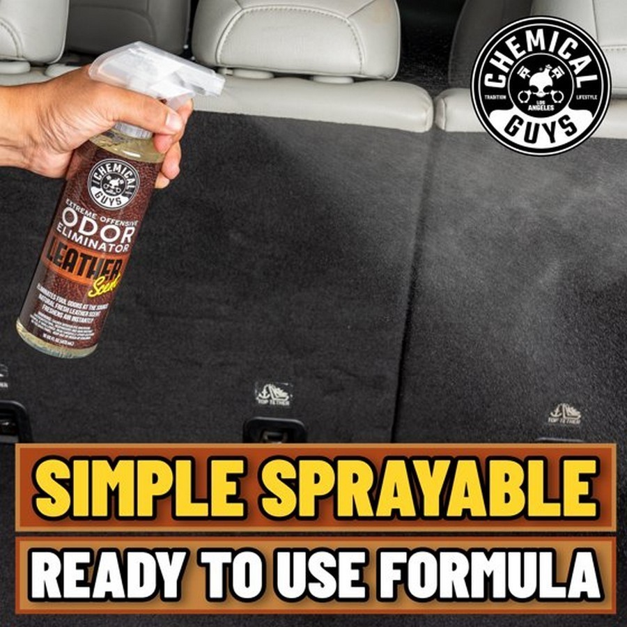 Chemical Guys Extreme Offensive Odor Eliminator Leather Scent (16 oz) US