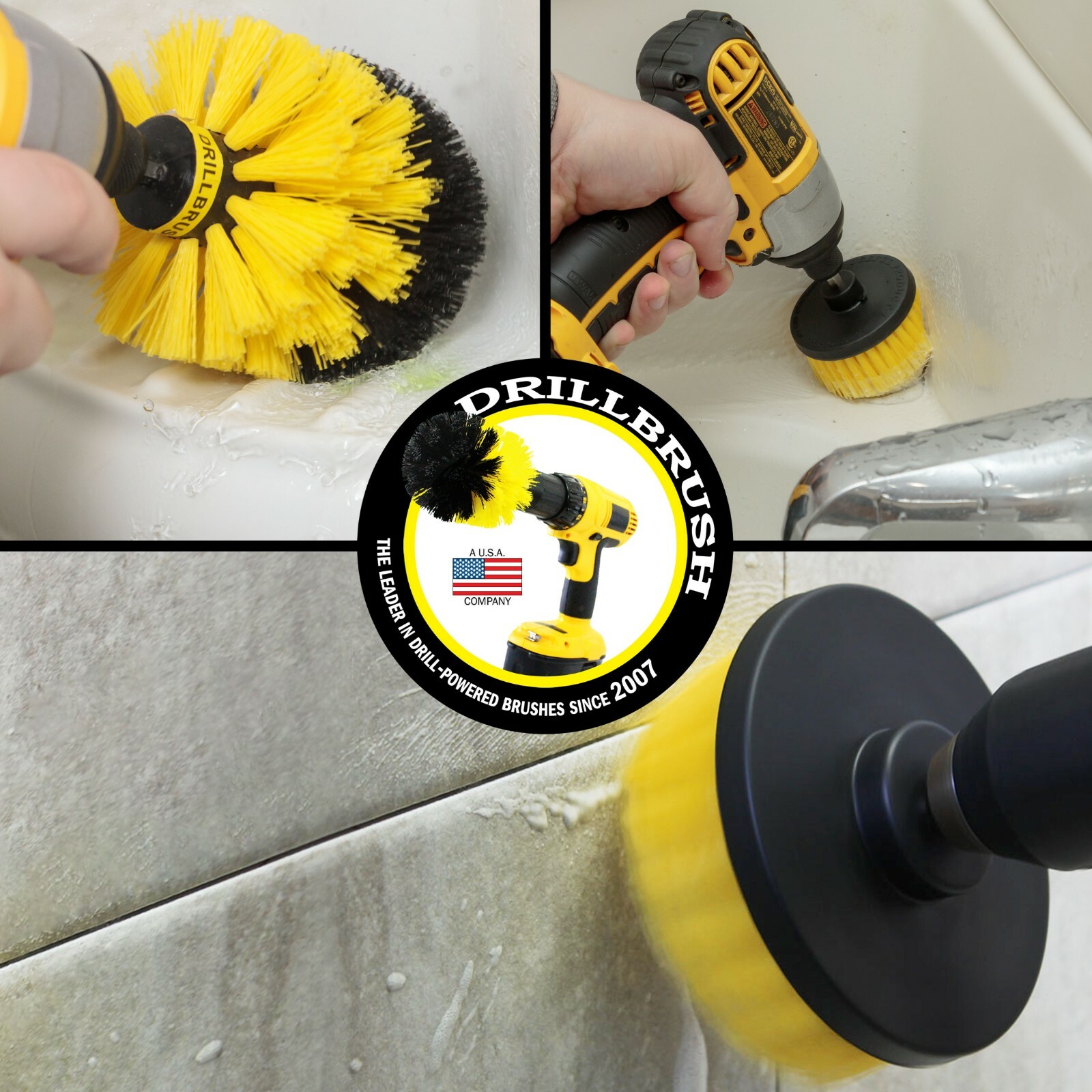 Toilet Brush – Bathroom Cleaner – Bathroom Set – Shower Cleaner – Grout Cleaner