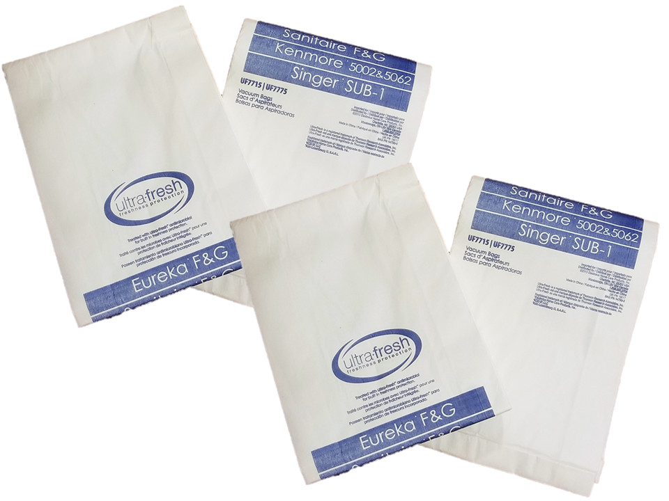 Eureka Style F&G Upright Vacuum Cleaner Bags 4 Pk Micro Filtration