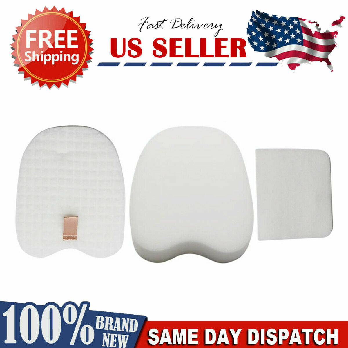 Vacuum Filters Set For Shark Rocket Duoclean Hv380 Hv380W Hv381 Hv382