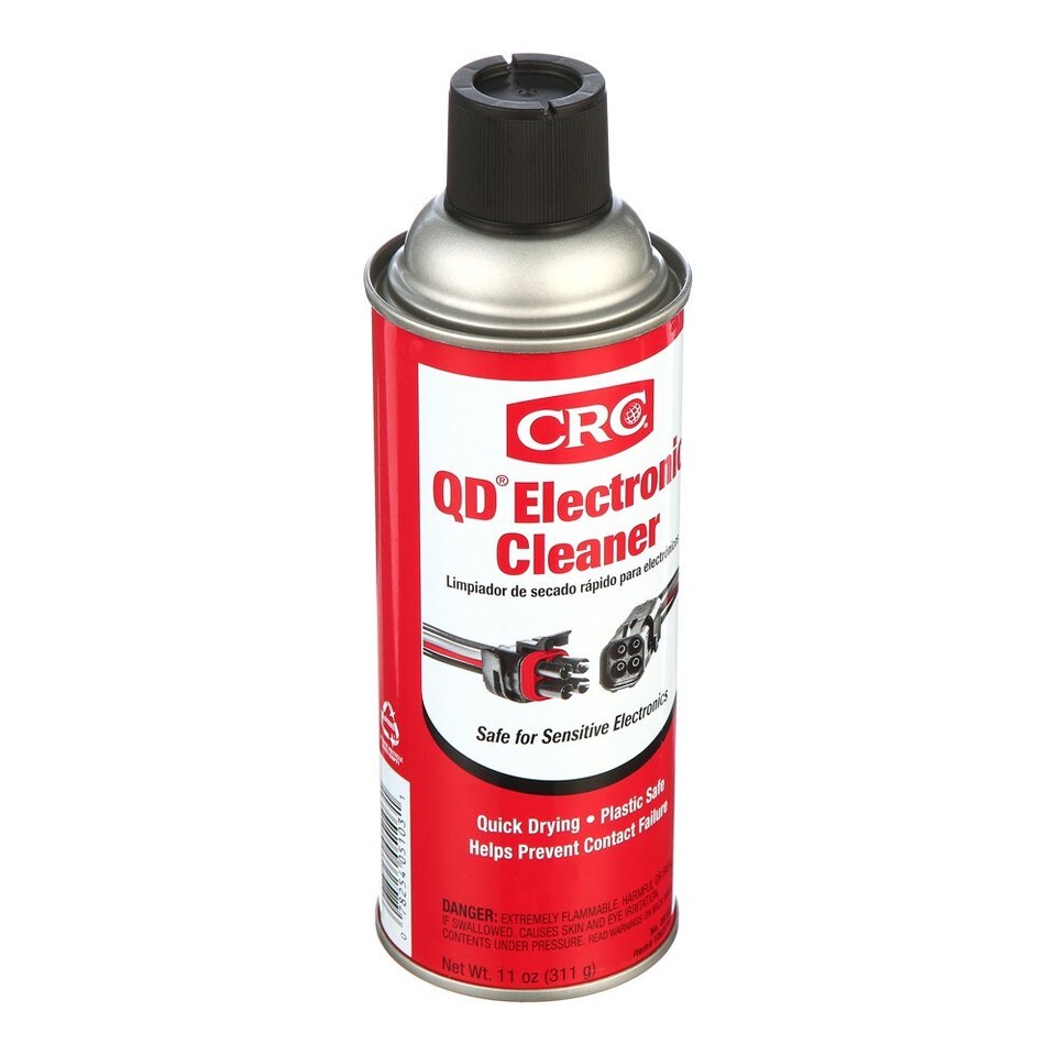 CRC Electronic Cleaner, Quick Dry for Sensitive Electronics, 11 Oz