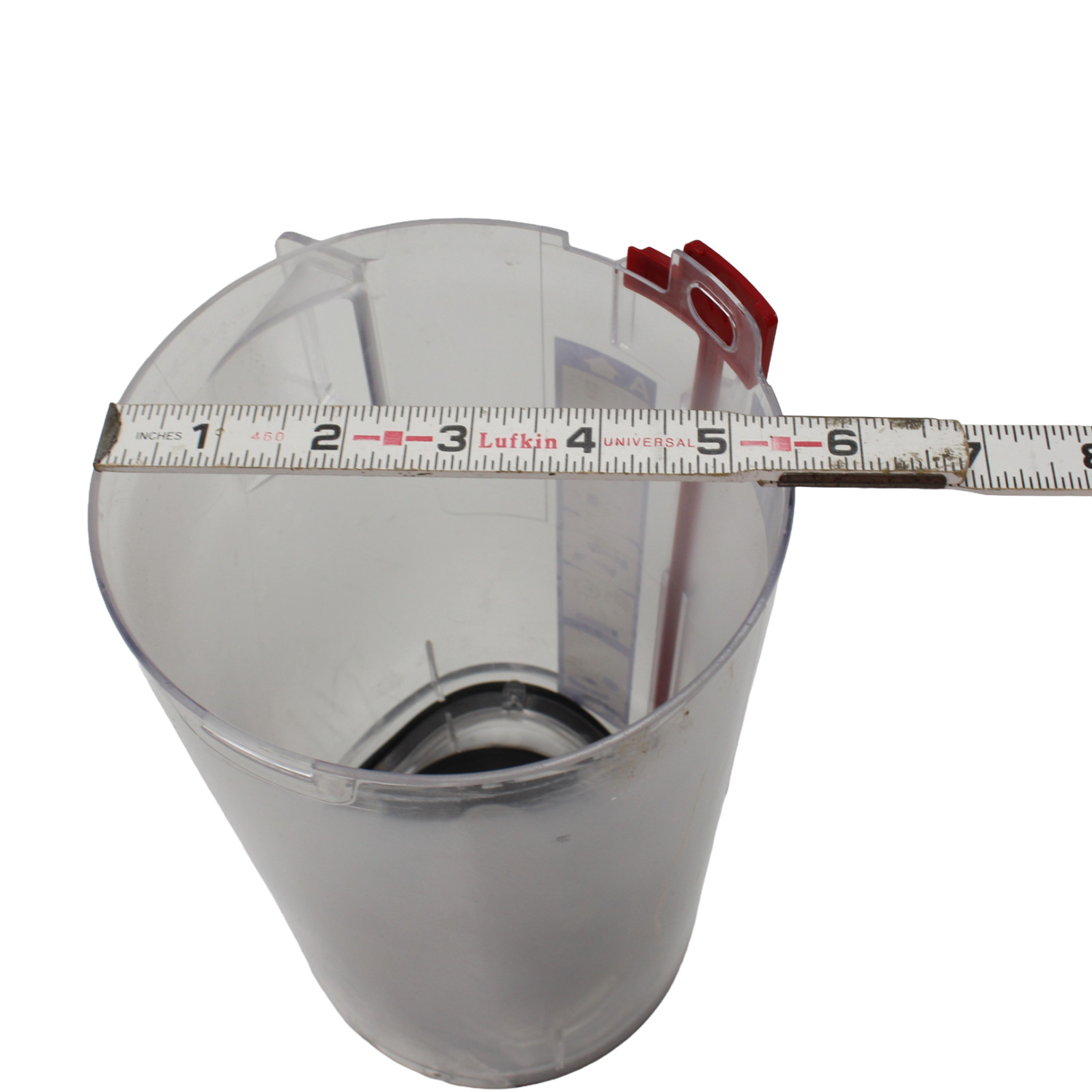 Dyson DC40 UP16 UP19 CANISTER DUST BIN DIRT CUP ONLY OEM Part # 923585-01 Red
