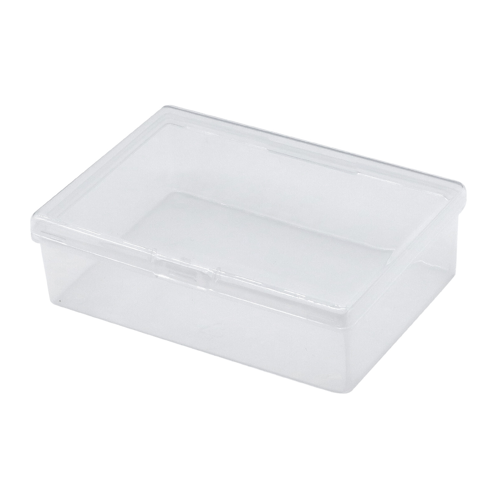 Lot Clear Plastic Storage Container Box Craft Organizer DIY Coins Screws Jewelry