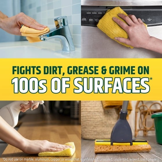 Pine-Sol Multi-Surface Floor Cleaner, Lemon Fresh, 60 Fluid Ounces
