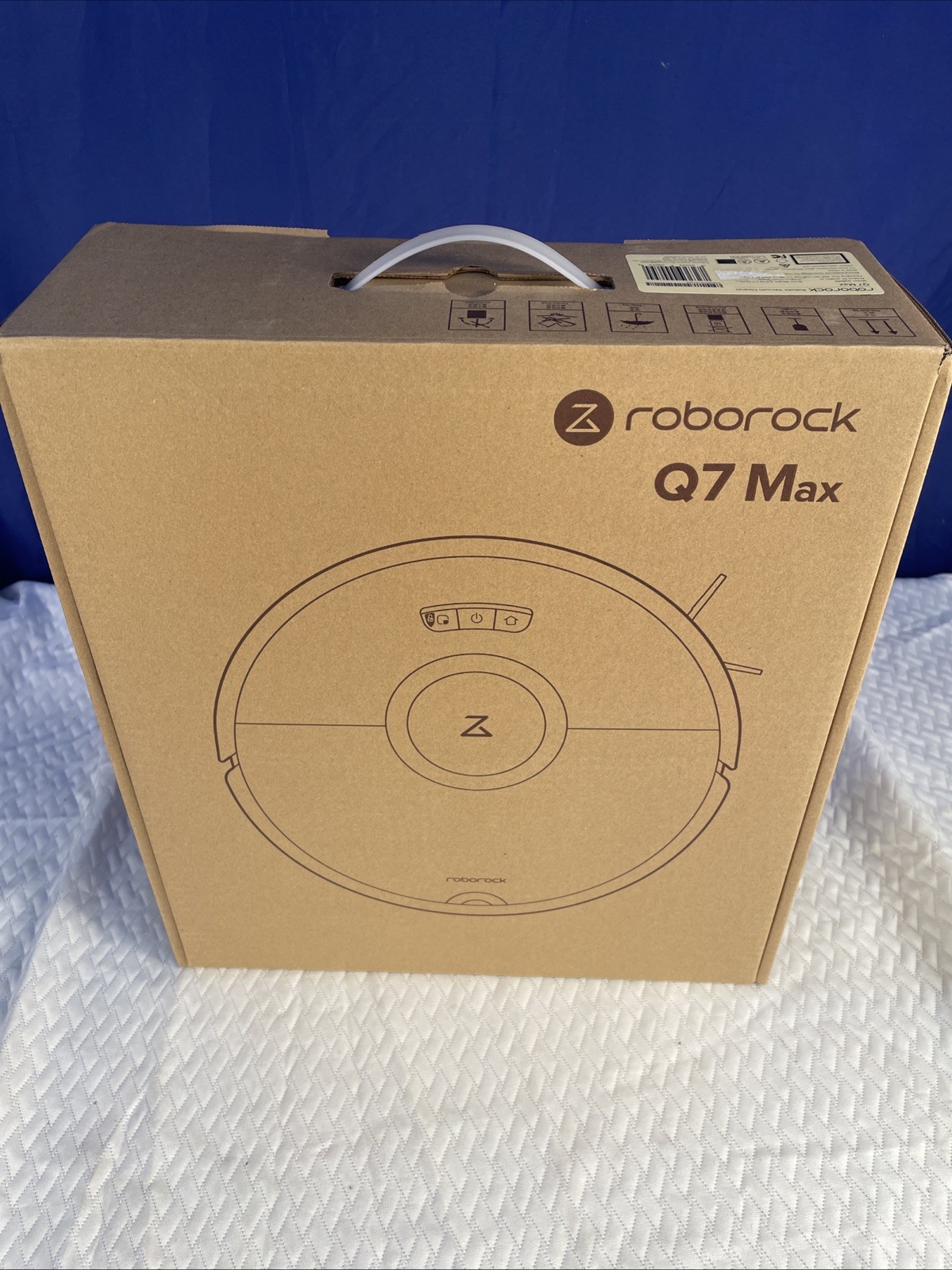 ROBOROCK Q7 MAX ROBOT VACUUM AND MOP CLEANER WITH SIDE BRUSHES BUNDLE – WHITE