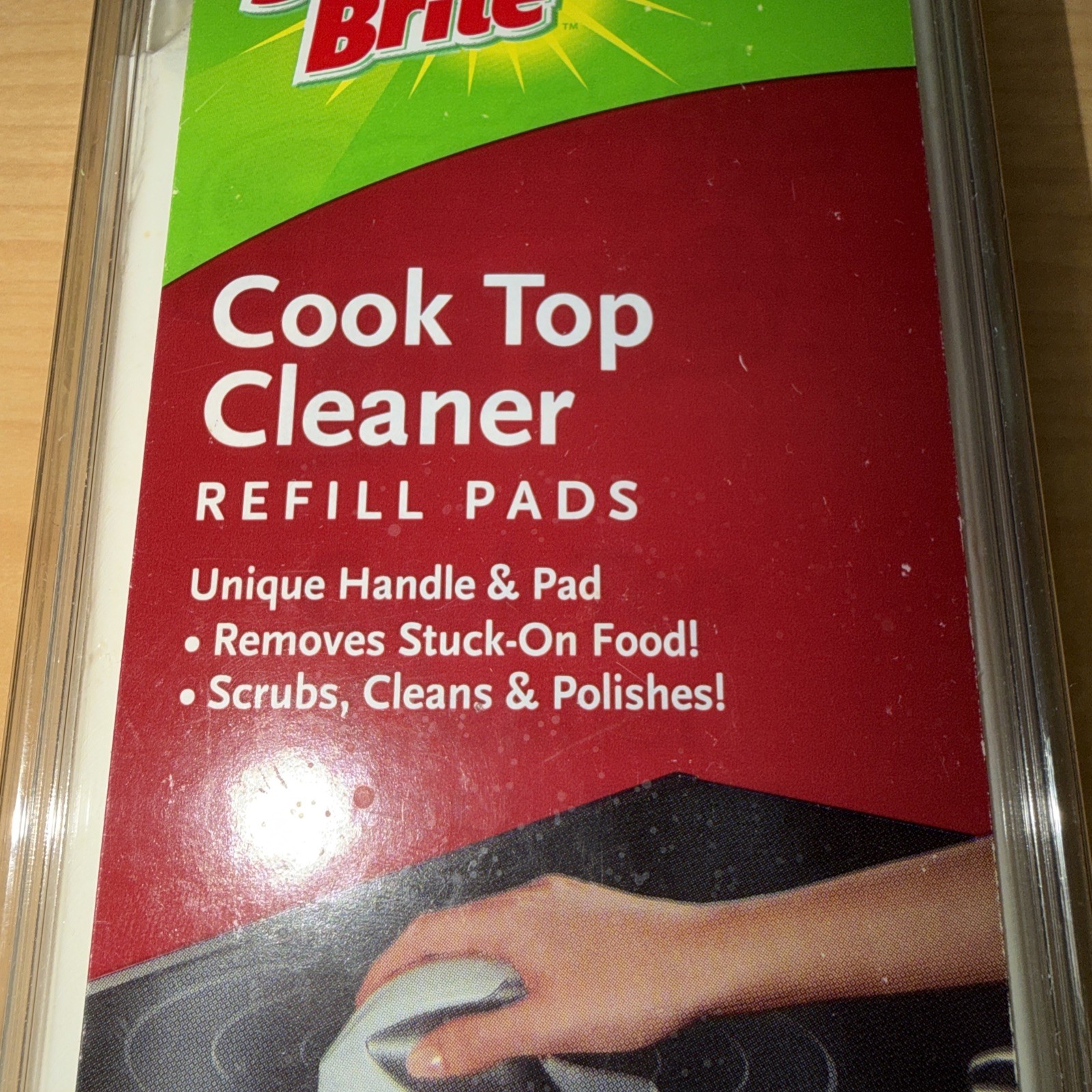 Scotch-Brite 3M Cook Top Cleaner Refill Pads 6-Pack Pre-Moistened Pads
