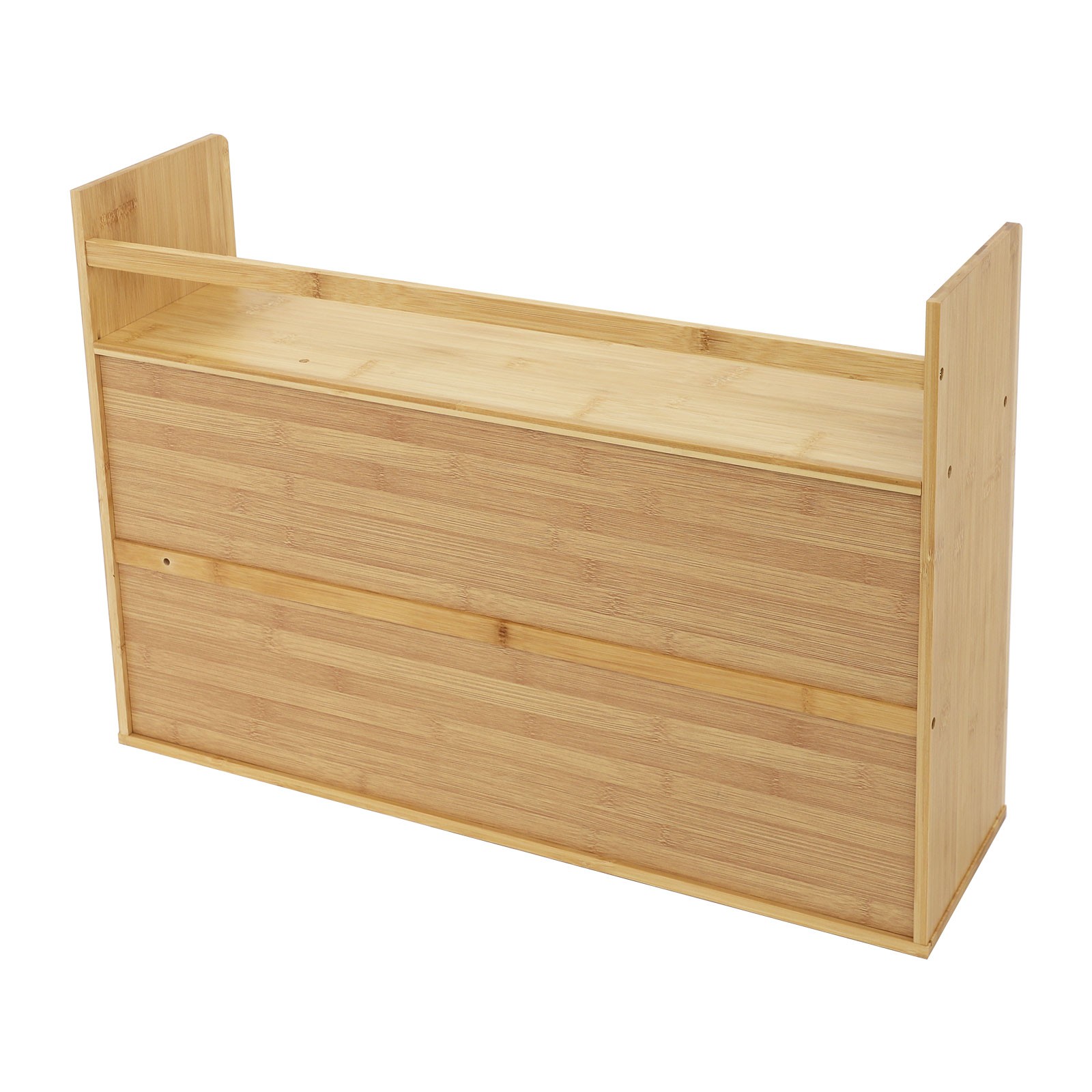 Small Desktop Bookshelf for Students Minimalist Office Desk Bookshelf 68*46cm US