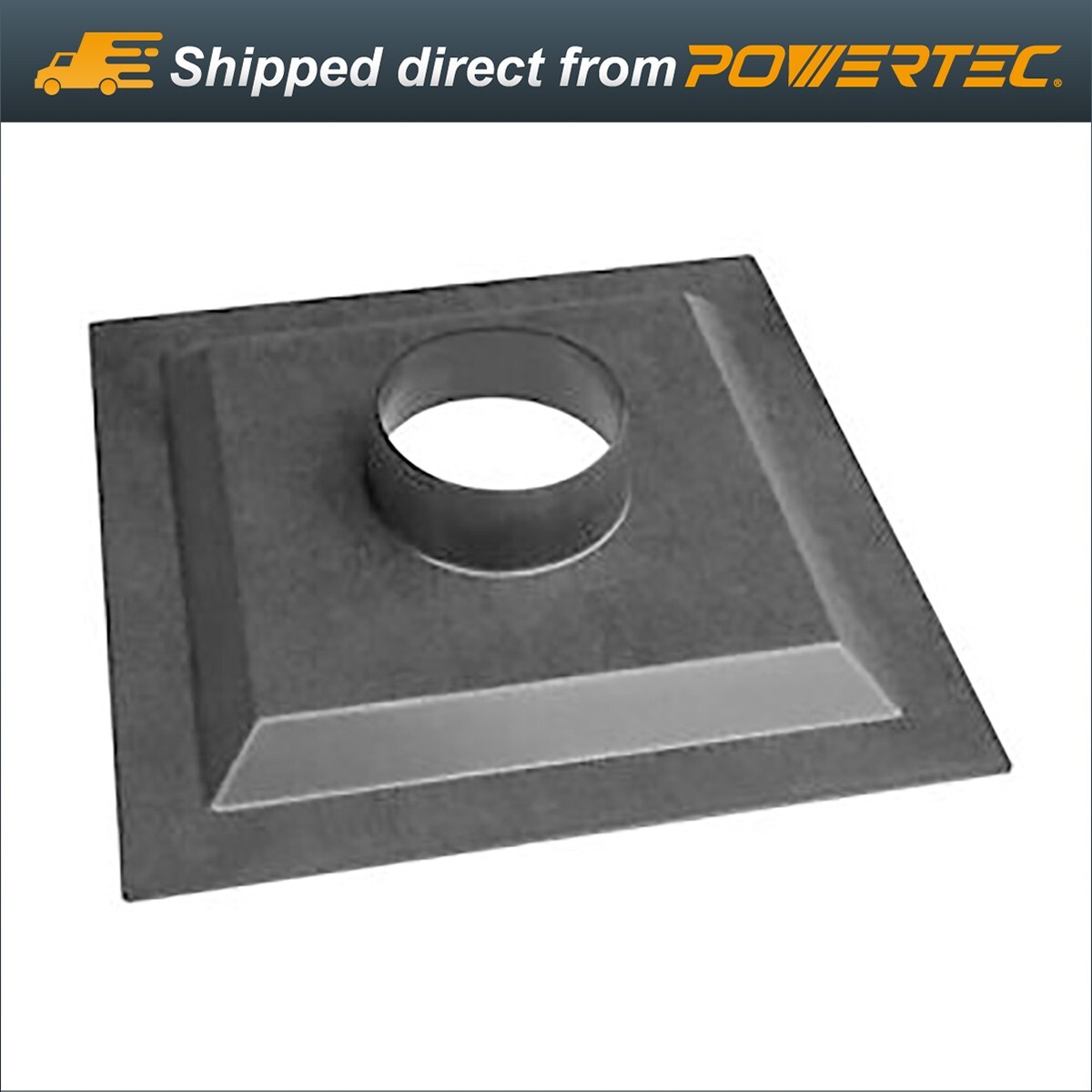 POWERTEC 12-Inch Table Saw Dust Hood for Dust Collection (70131)