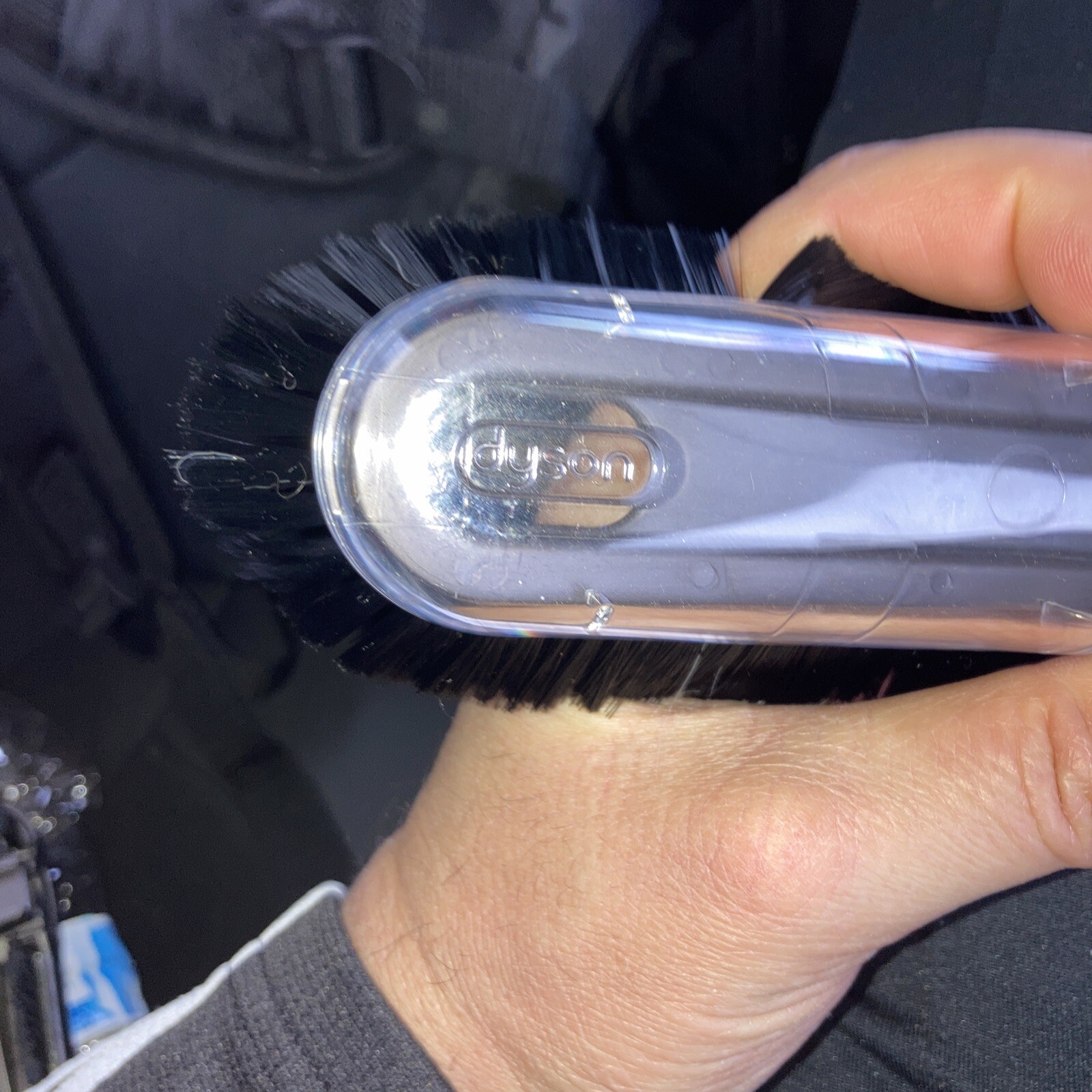 Dyson Handheld Oval Brush Wand Clear Top Branded