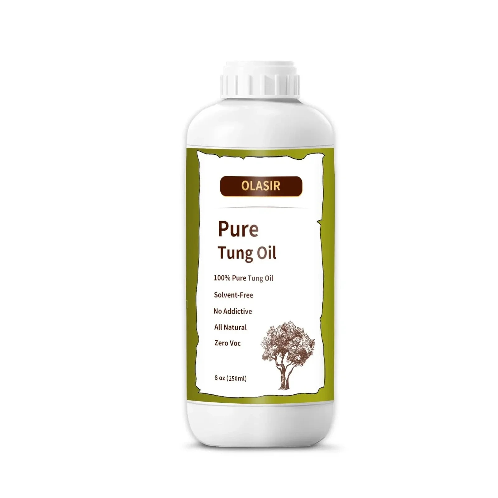 Tung Oil for for Wood Finishing,Food Safety for Furniture & Countertop,100% Pure