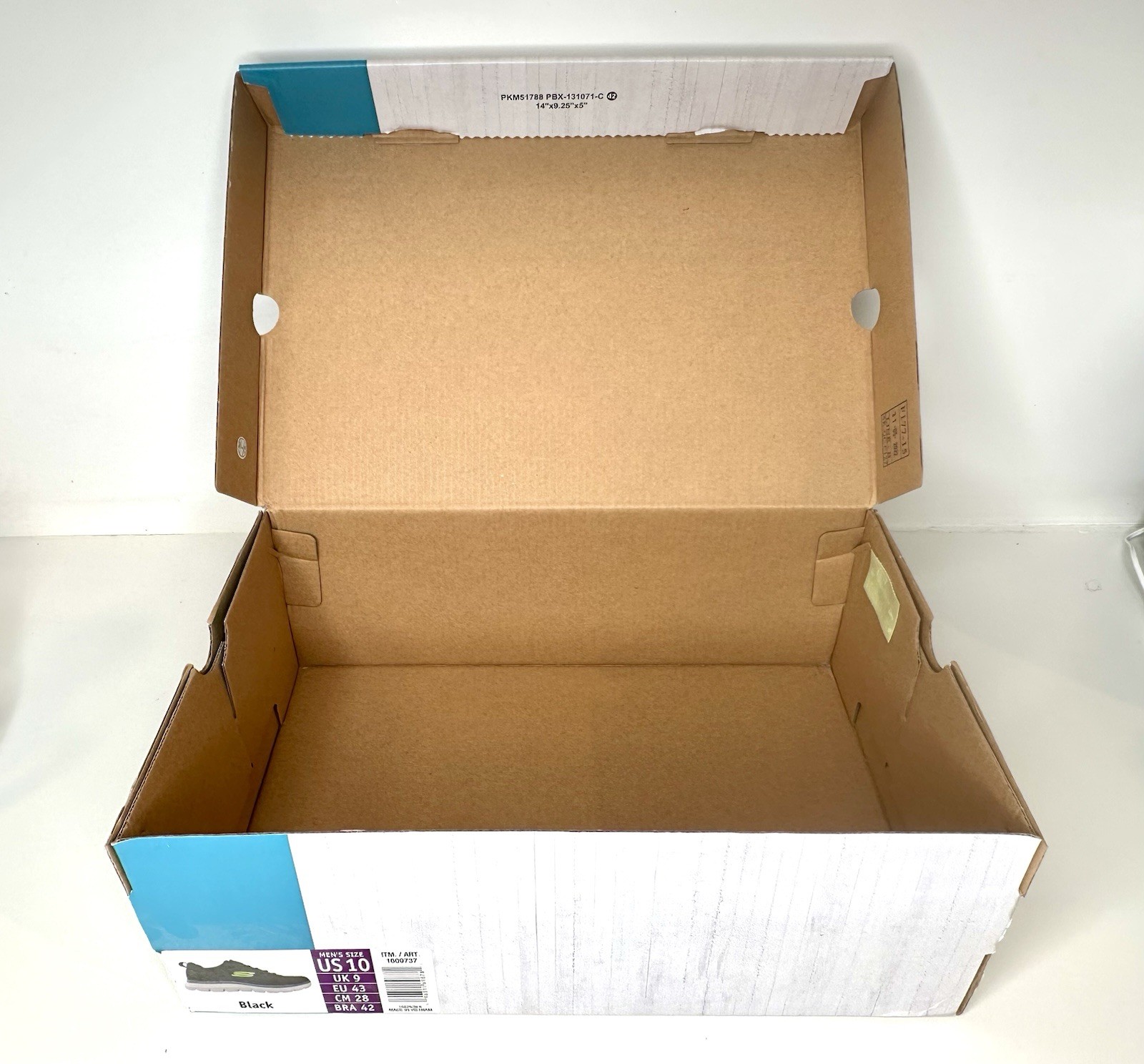 Skechers EMPTY SHOE Box Mens Size 10 Box Size 14x9x5 Use For Storage Or Gift Box