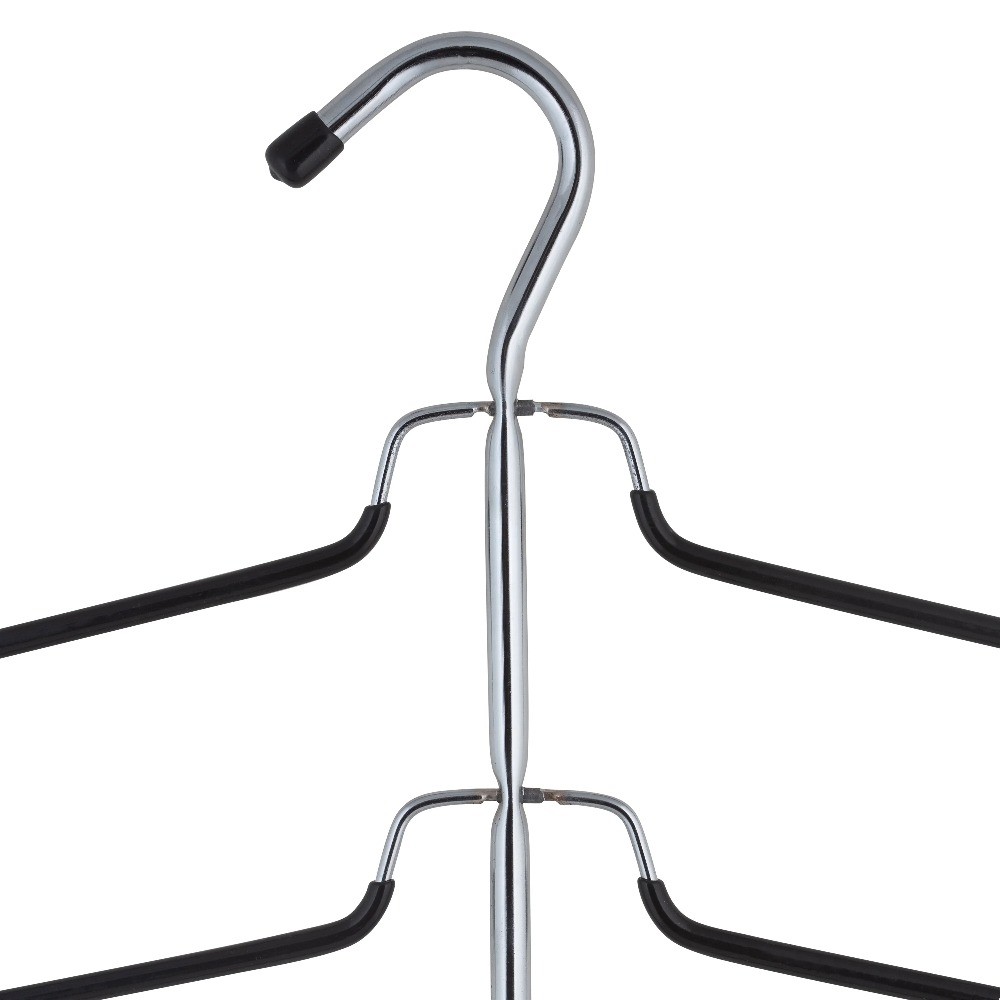 It All 6 Tier Blouse Tree Metal Clothes Shirt Hanger in Chrome