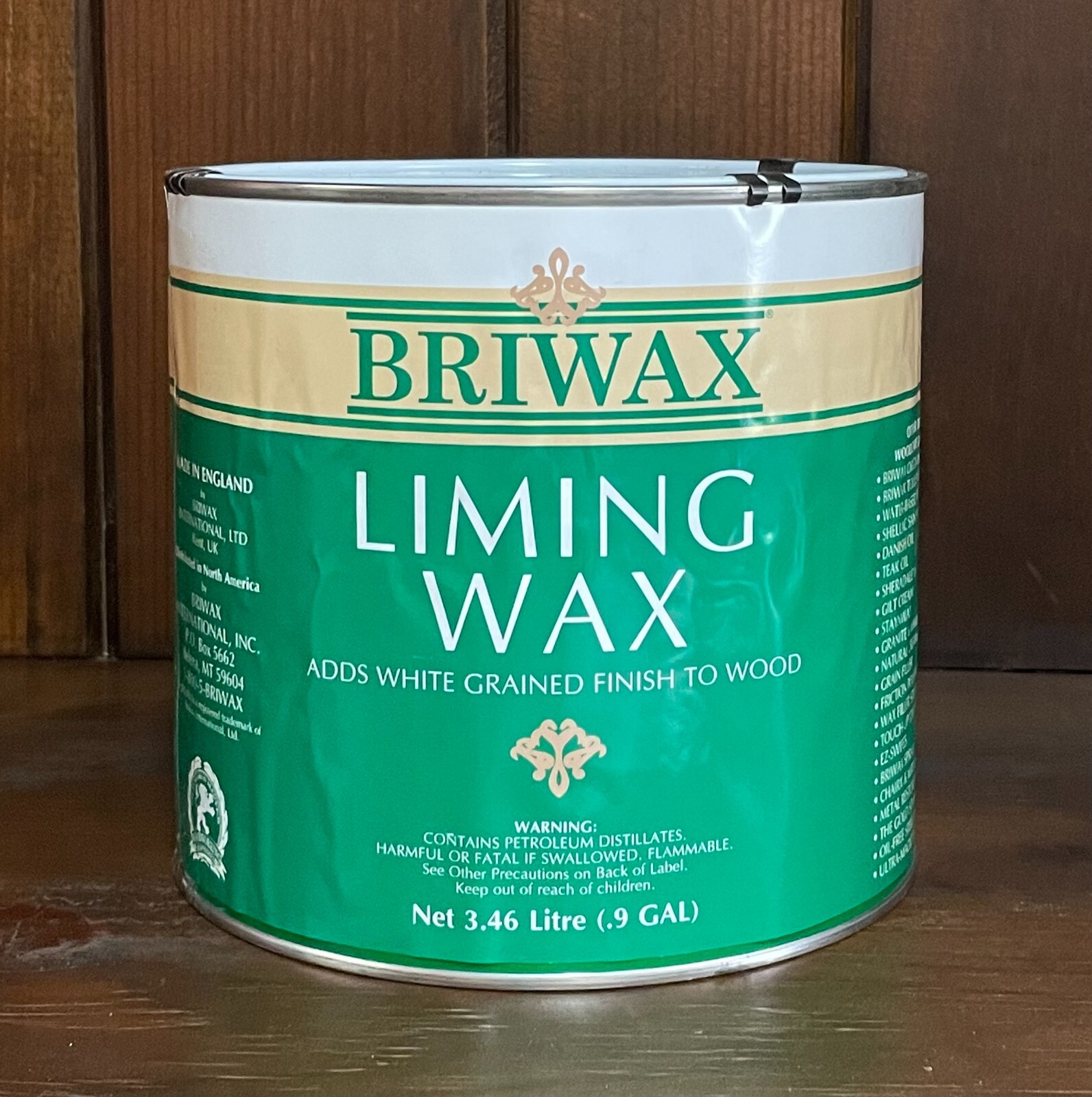 BRIWAX Liming Wax 7lbs. (0.9 Gallons)