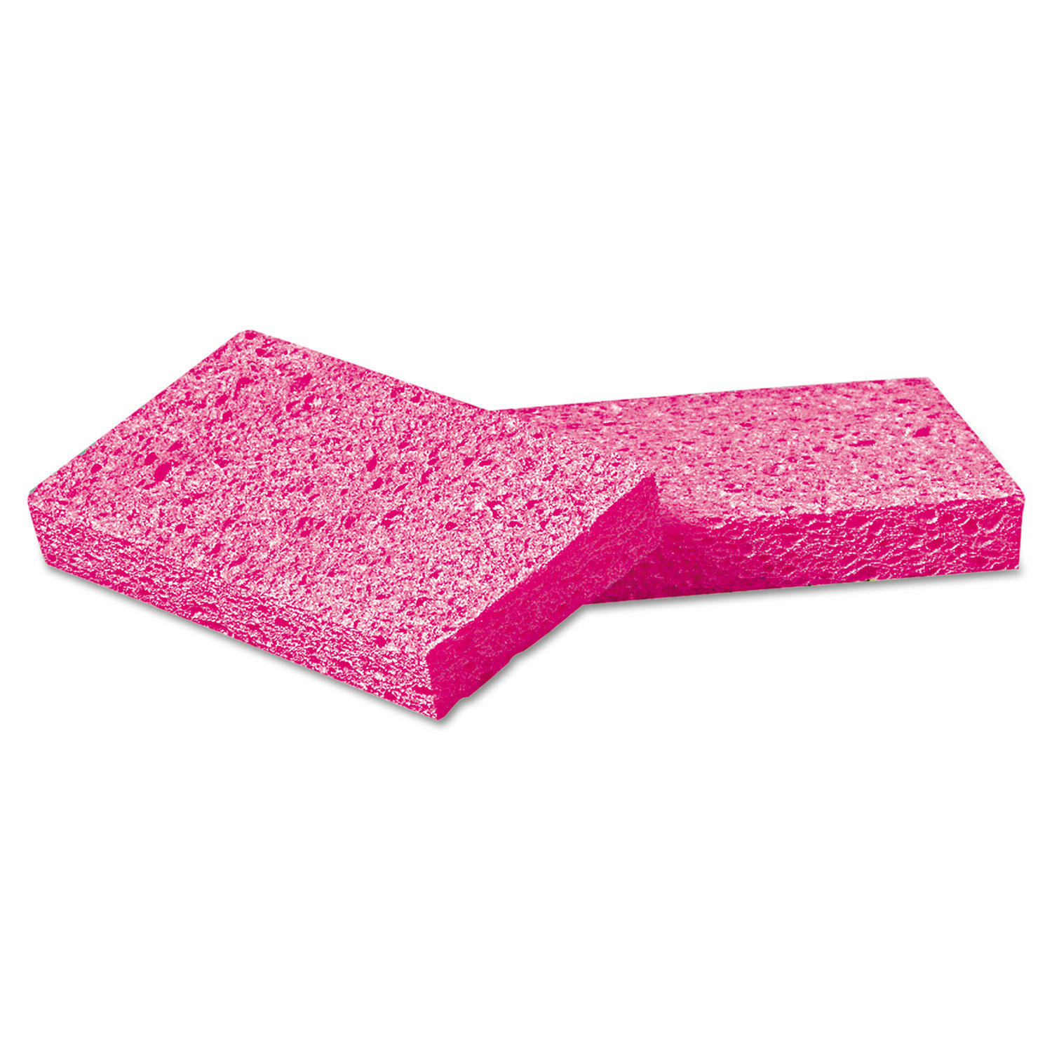 LAVEX SMALL PINK CELLULOSE SPONGE, 3.5″ x 6″ x 0.75″ (48 PADS PER BOX)