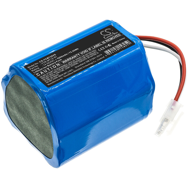5200mAh Battery for iCLEBO O5,Omega,XIC013,YCR-M07-20W,YCR-M07-20W,YCR-MT12-S1