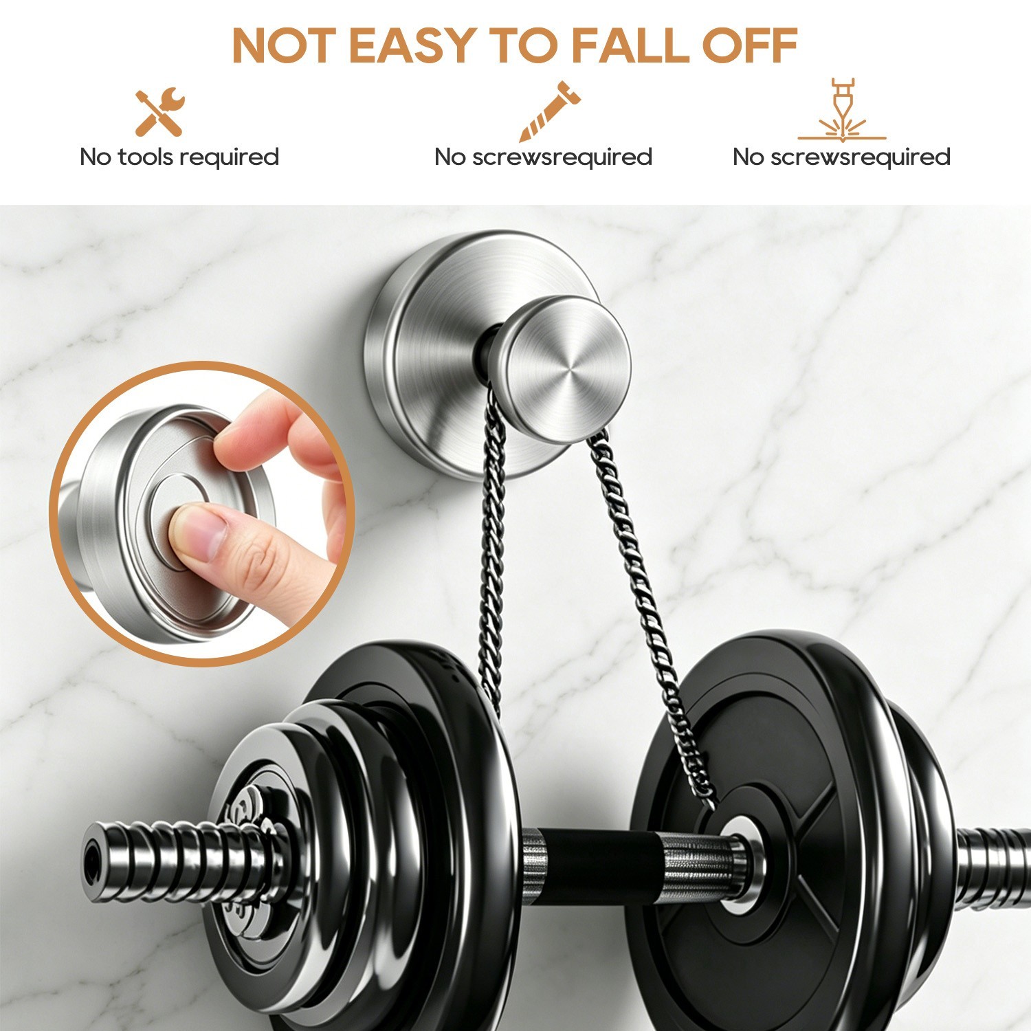 1-4pc Suction Cup Hooks Waterproof Shower Hooks Bathroom Towel Hanger Punch-Free
