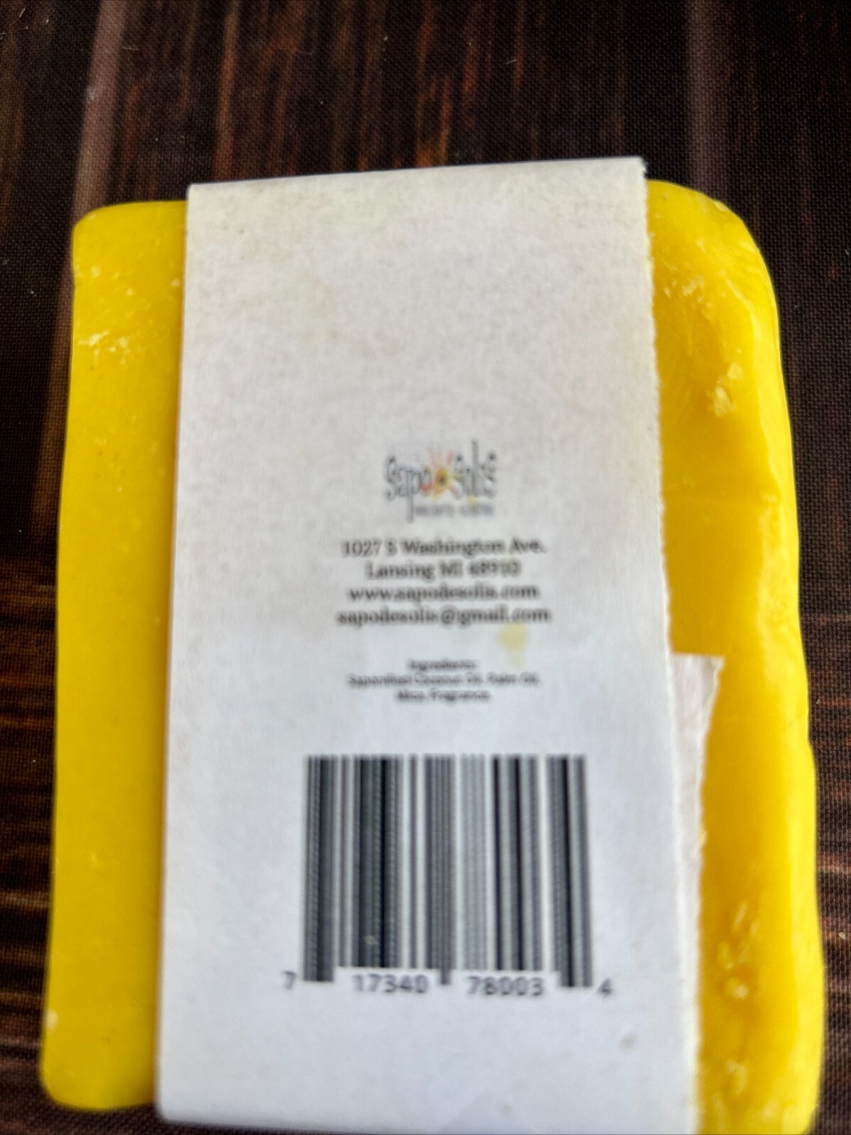 Dishwashing Bar Soap