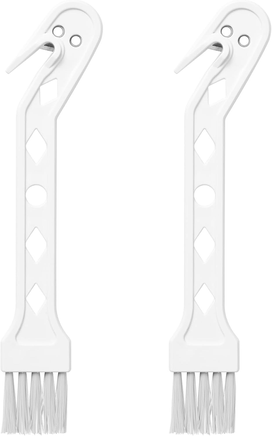 2-in-1 Handheld Vacuum Cleaner Brush for Xiaomi/Shark/Dreame Robots – White