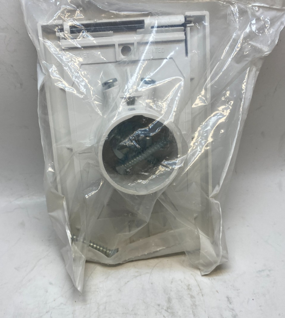 Central Vac Inlet Valve & Cover (White) – VacuValve – Full Door – Free Shipping