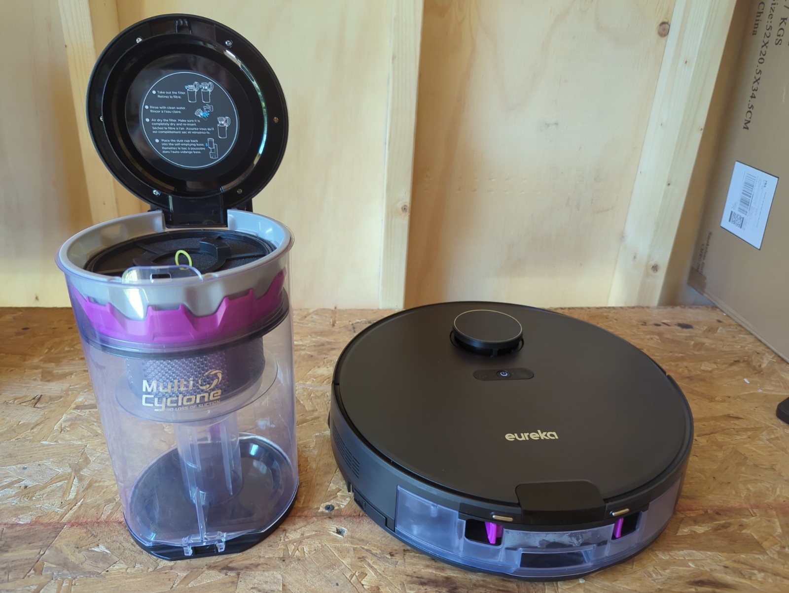 Eureka E20 Evo Plus Robot Vacuum and Mop Combo, 10,000Pa Suction Robot Vacuum Cl