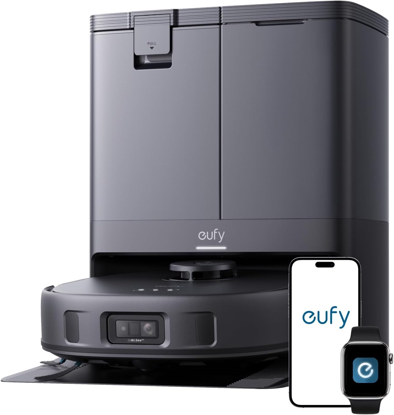 eufy X10 Pro Omni Robot Vacuum Dual Mops Wash&Dry 8000Pa Self Emptying|Refurbish