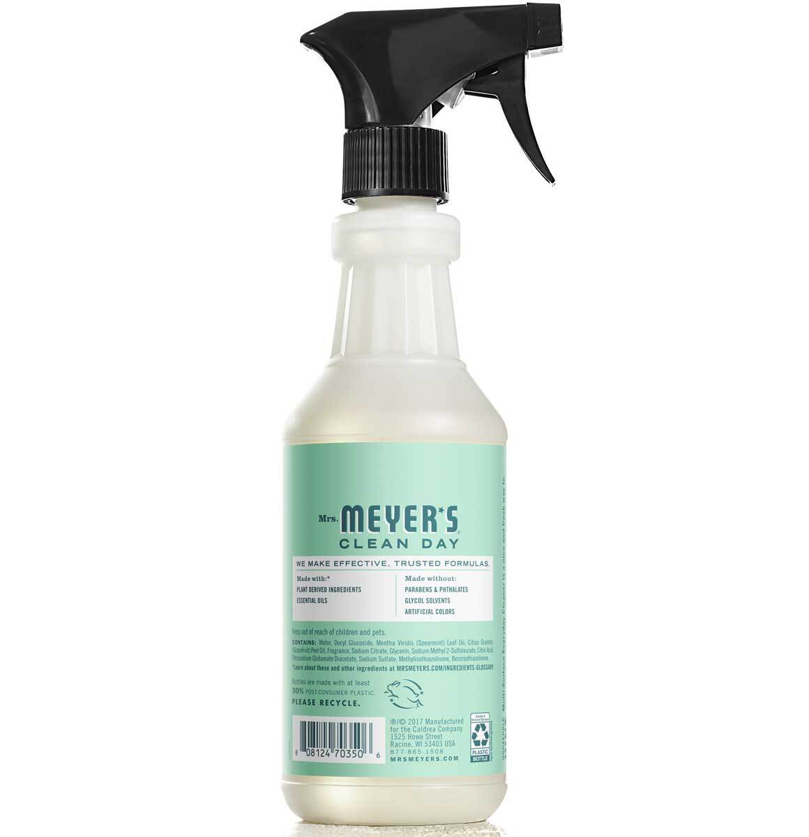 Mrs Meyers Multi-Surface Every Day Spray Cleaner Mint Scent – 16 Oz – Pack of 3