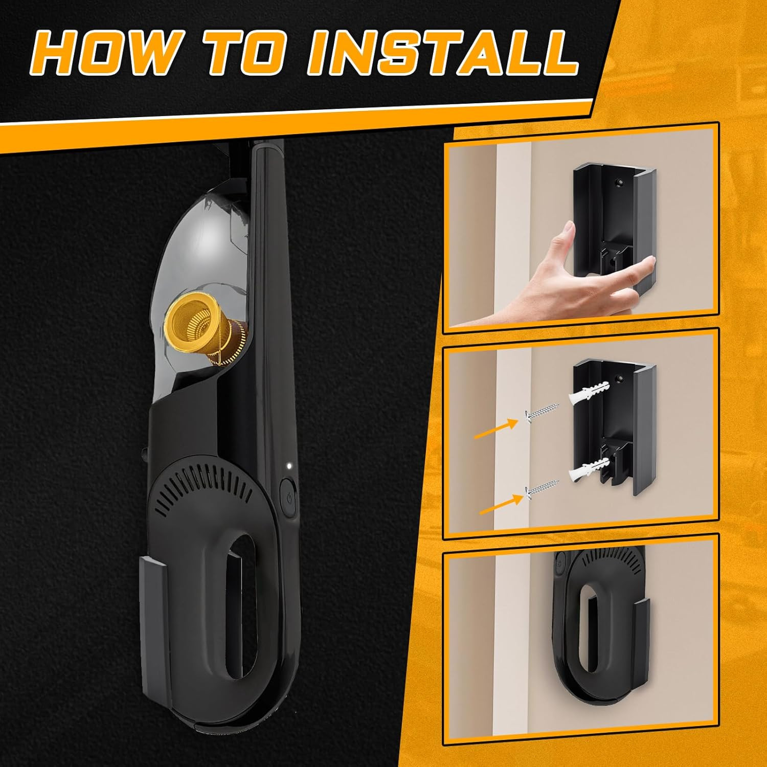Wall Mount Shark Ultra Cyclone Handheld Vacuum Holder Accessories CH951