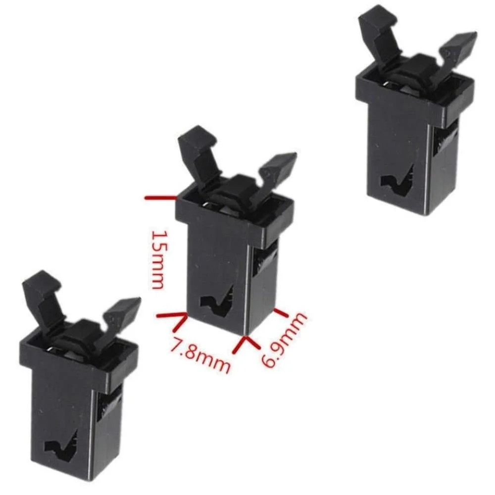 10 Pack Trash Can Lock Replacement Spare Parts Waste Bin Press Buckles Touch Top