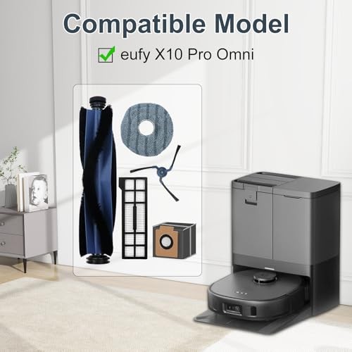 22 Pack Accessories for Eufy X10 Pro Omni Robot Vacuum Cleaner Replacement