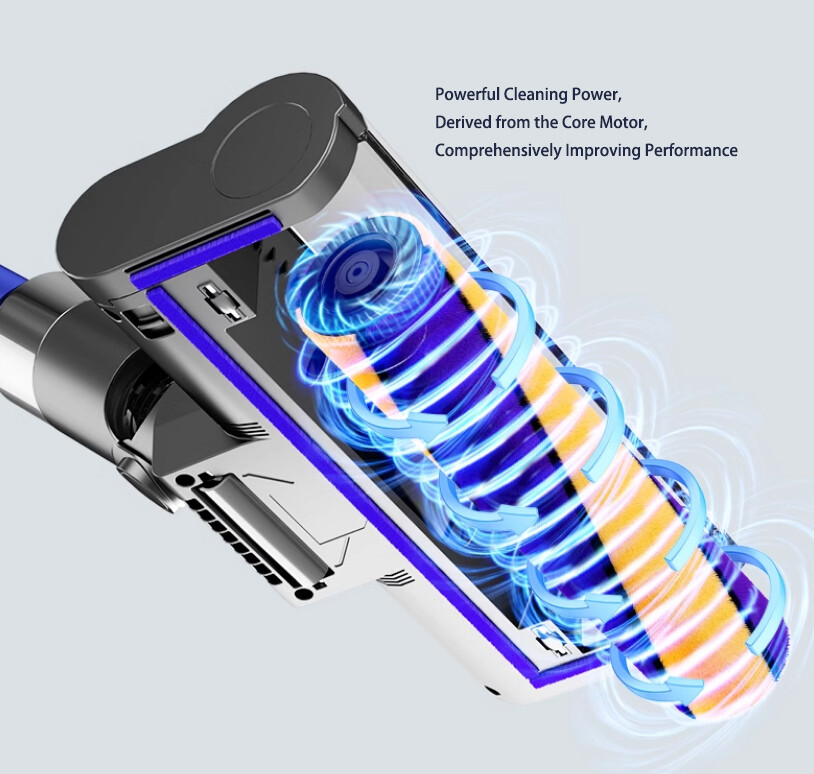Vacuum Attachments for Dyson V7 V8 V10 V11 V15 Cordless Cleaner with Green Light