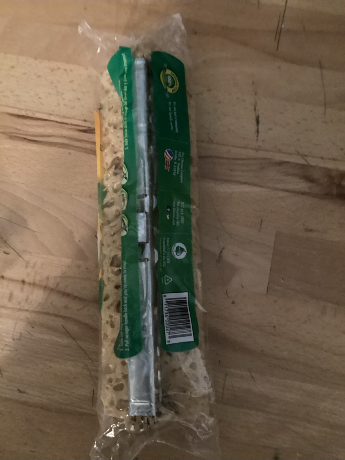 Libman #2027 Hardwood Floor Sponge Mop Refill 2‑Pack New Extra Dry Oceanic