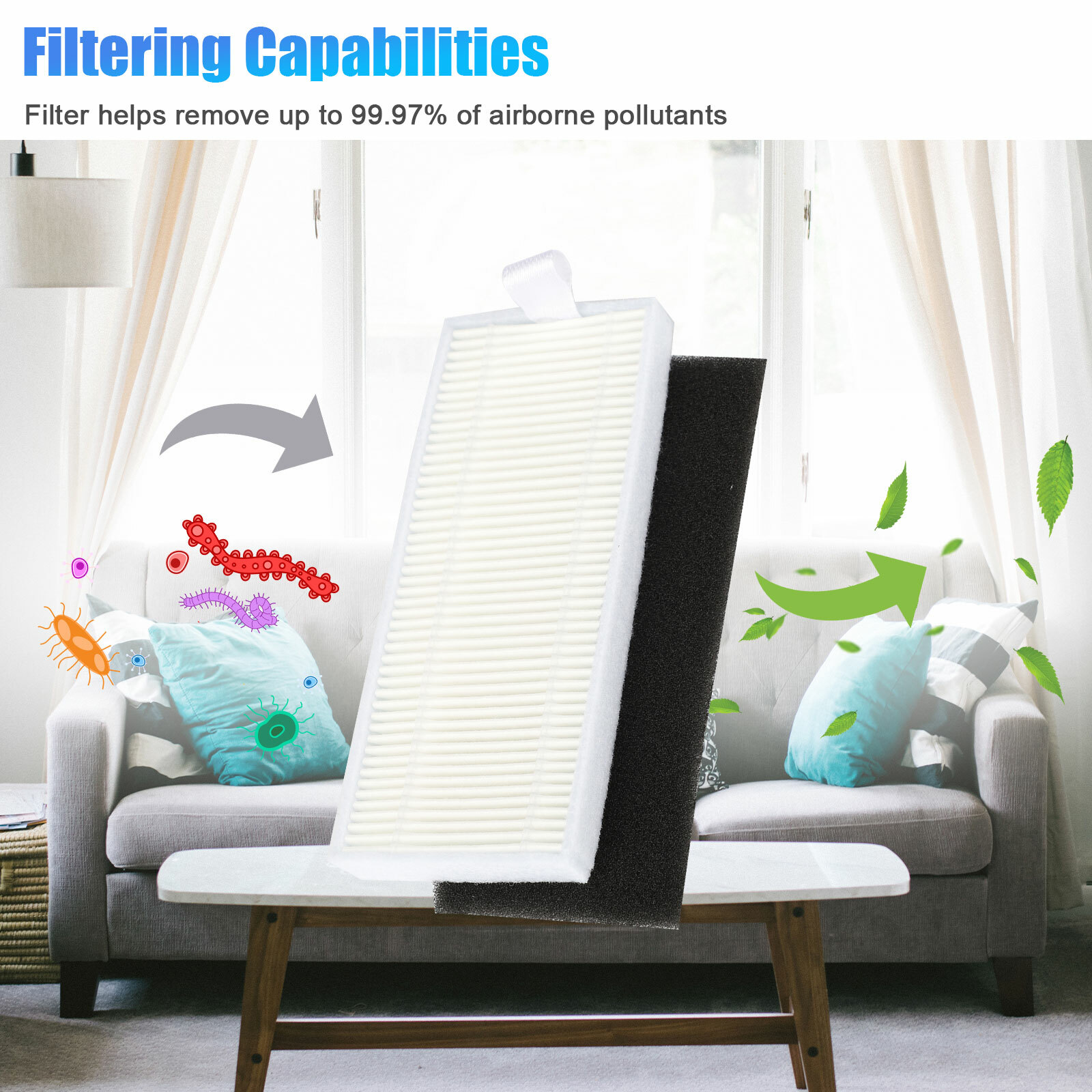 21PCS Brushes Filter For Eufy RoboVac 11S 30C 25C 35C Replacement Cleaning Parts
