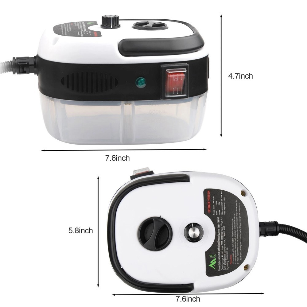 2500W Handheld Steam Cleaner High Pressure Household Car Steam Cleaning Machine