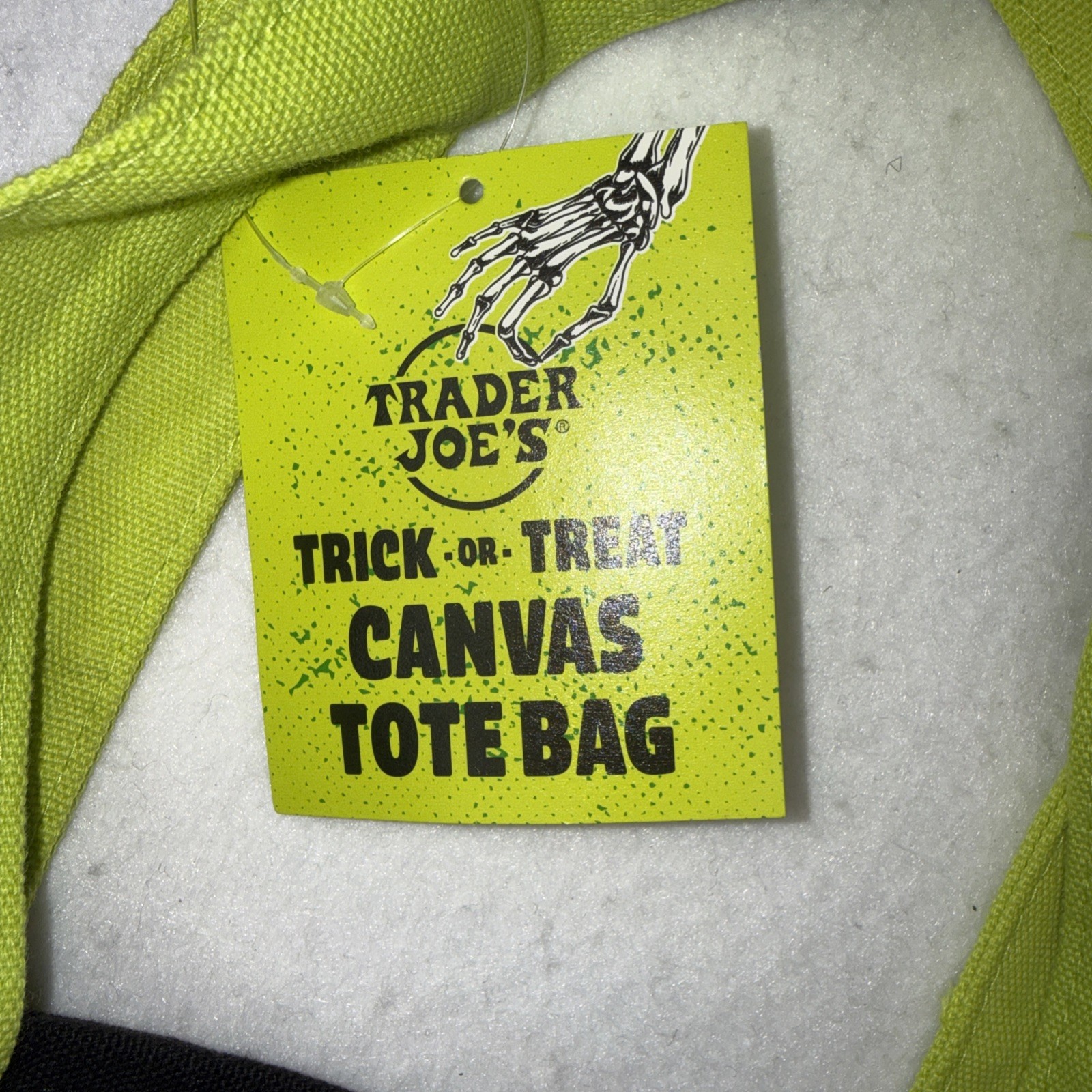 Trader Joe’s Mini Canvas Tote Bag – Multicolor – Halloween 2025 Limited Ed NWT