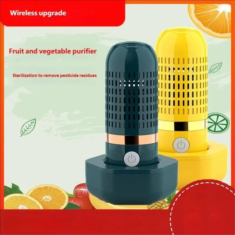 Vegetable and Fruit Cleaner Machine, Purified Water-Proof Fruit Cleaning Device