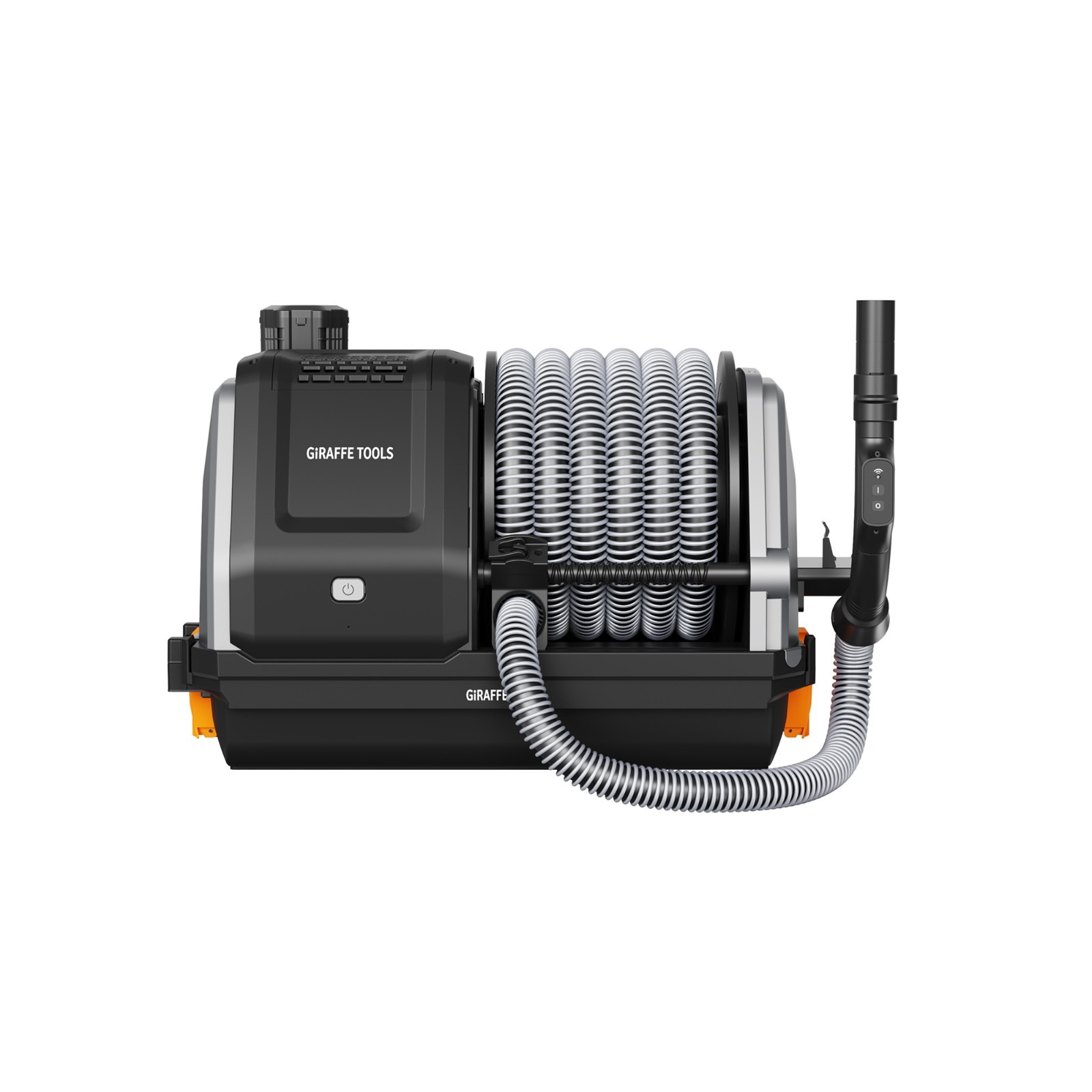 Giraffe Tools Wet Dry Vacuum Cleaner with 30FT Retractable Hose &Remote Control
