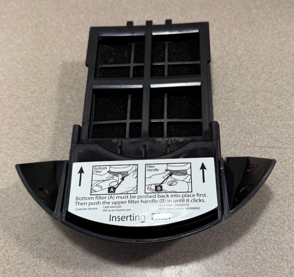 Hoover UH71300 WindTunnel Cord Rewind Pro Bagless Vacuum Removable Filter Part