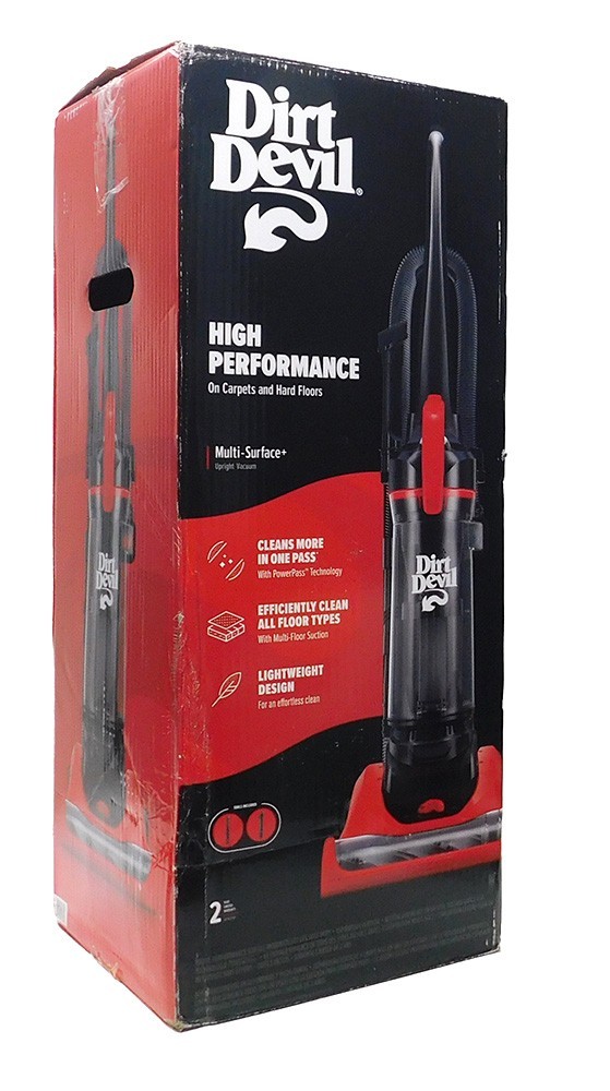 Dirt Devil UD76230V Multi-Surface+ Upright Vacuum – Open Box