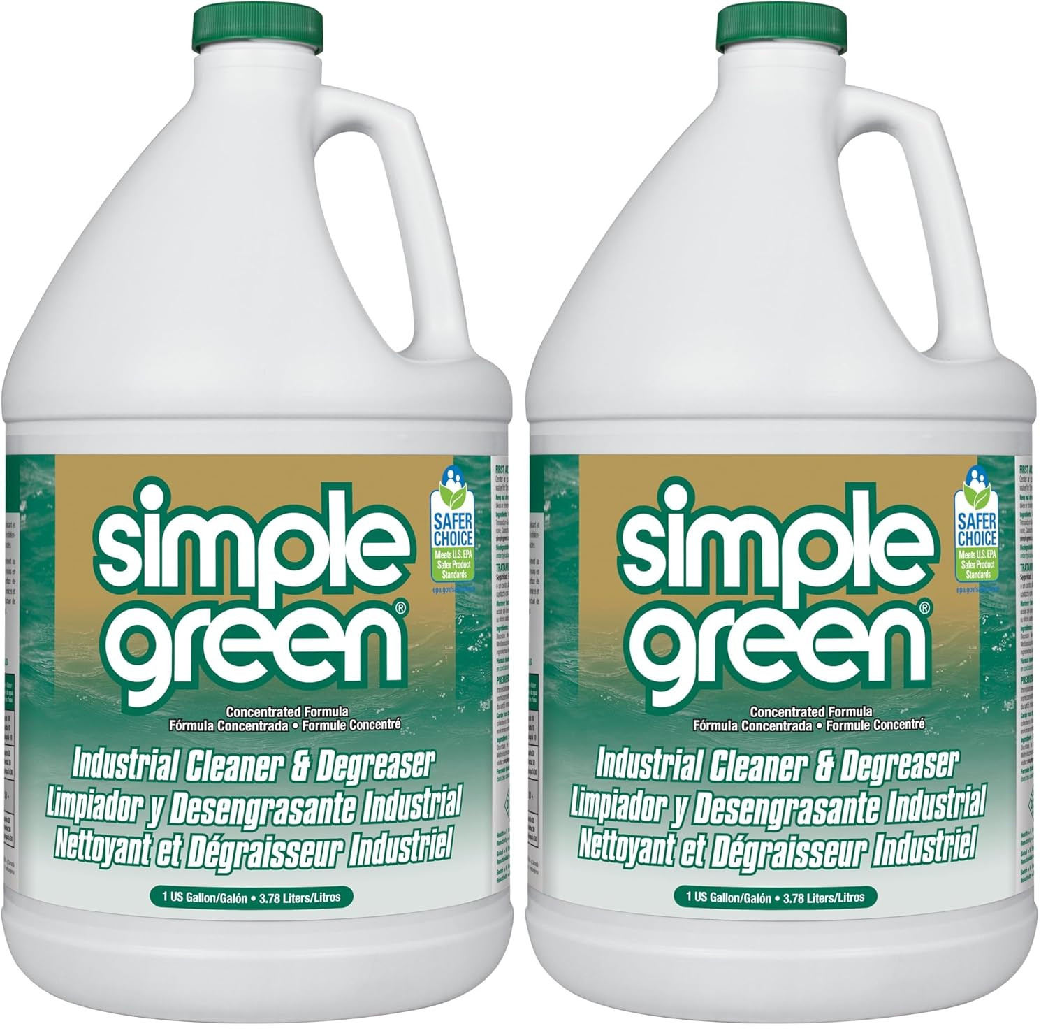 Industrial Cleaner Degreaser Concentrated 127.8 Oz 1 Pk Carpet Sink Tile Floor