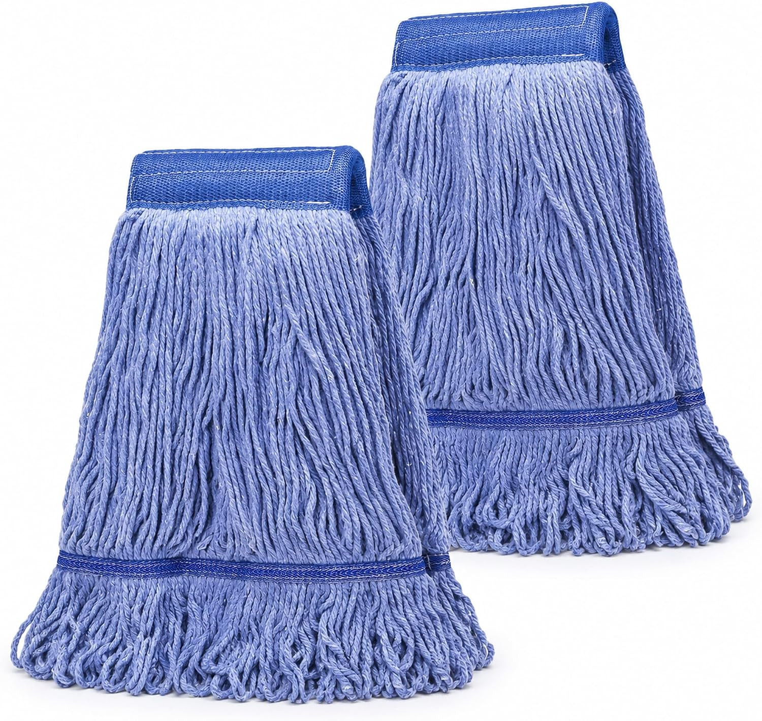 2 Pack Mop Head Replacement, Cleaning Heavy Duty Mop Head Commercial Replacement