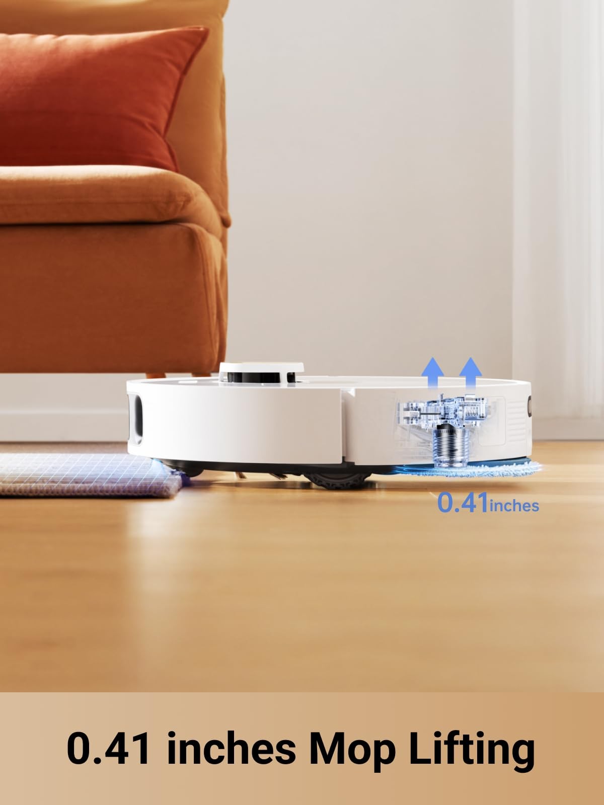 DREAME L10s Pro Ultra Heat Robot Vacuum and Mop Combo Mop Extend 7000Pa Suction