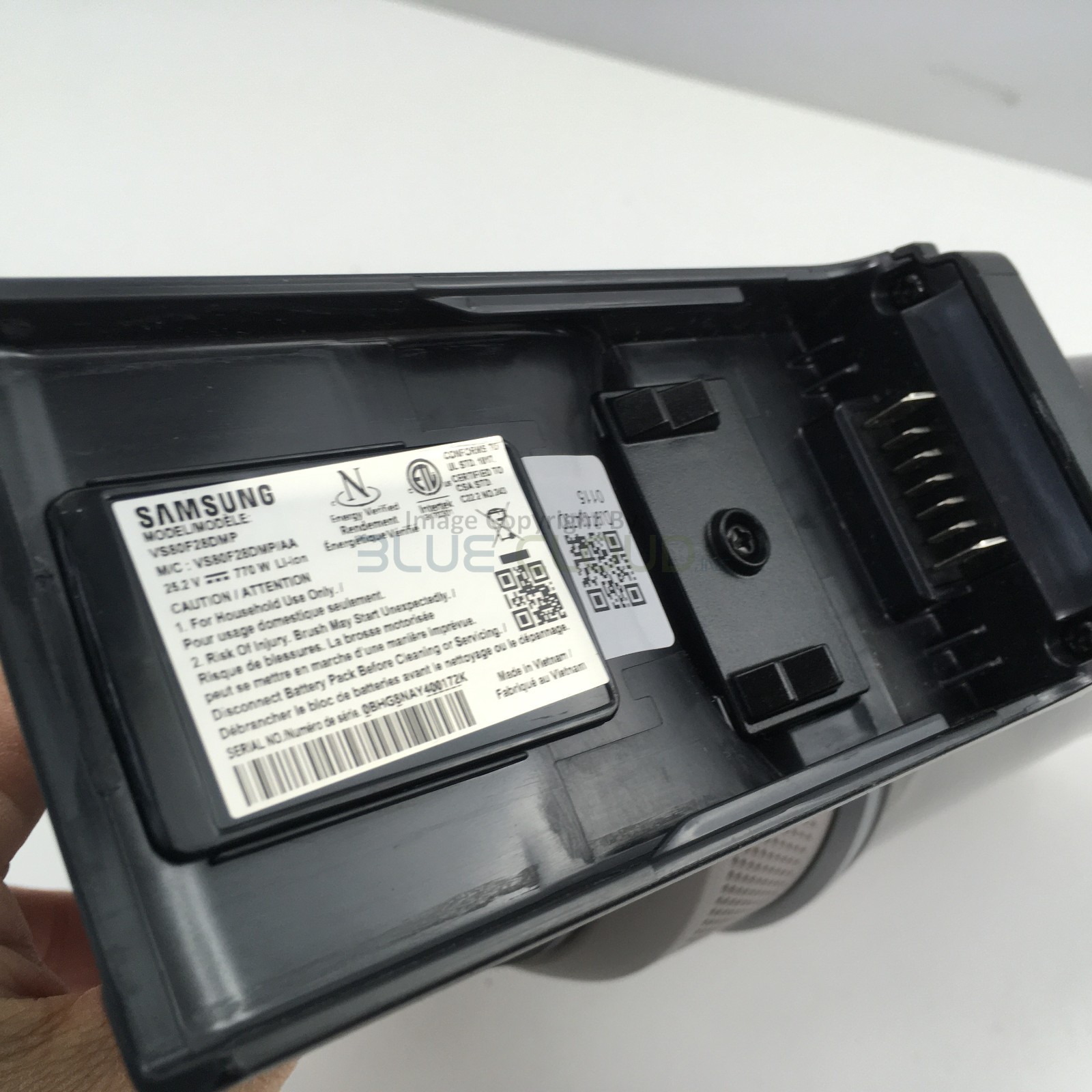 NO BATTERY Samsung Bespoke Jet VS80F28DMP MAIN BODY HANDLE w/ MOTOR CANISTER